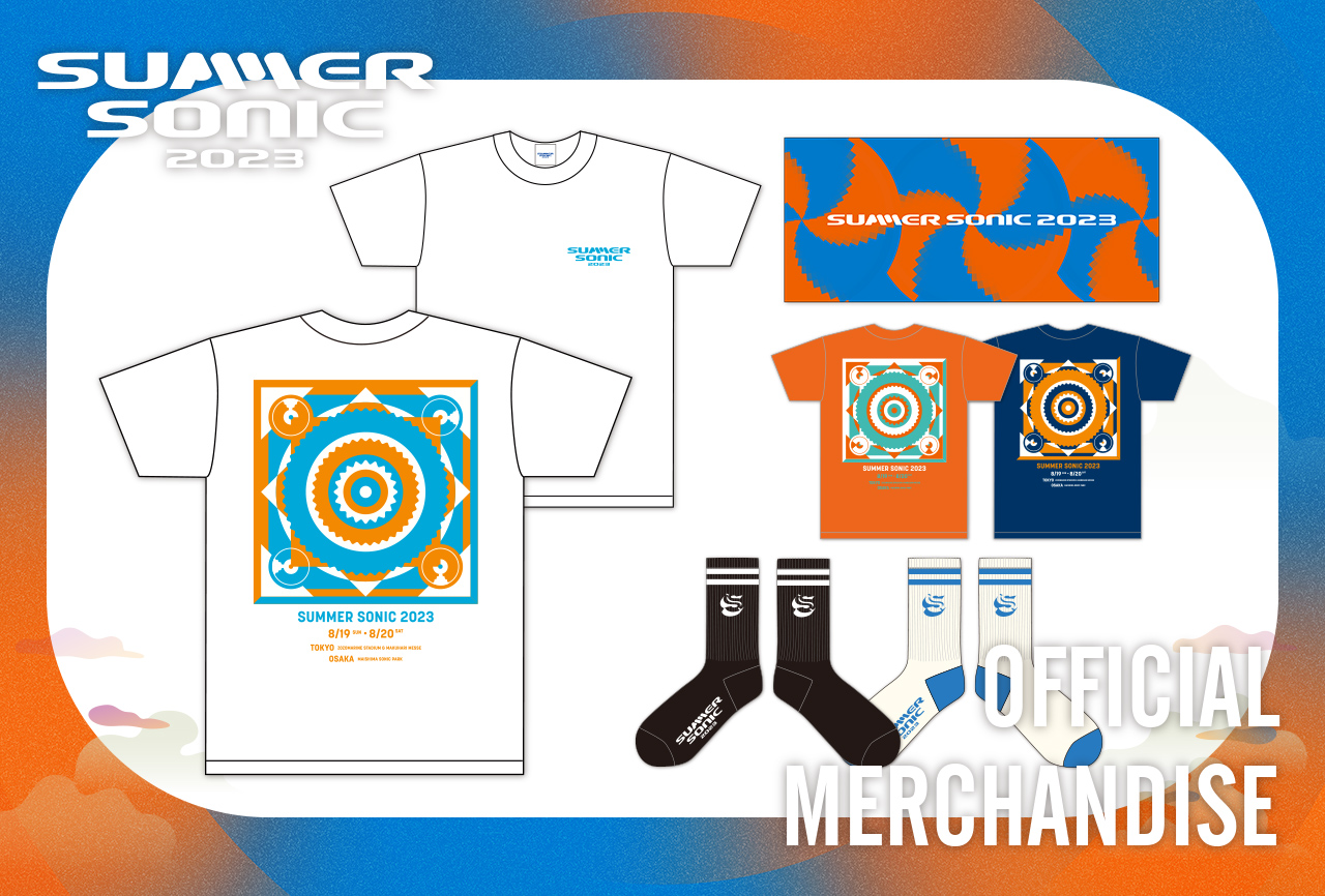 SUMMER SONIC Official Goods Pre-Order Starts! Collaborations SUMMER SONIC Official Goods Pre-Order Starts! Collaborations