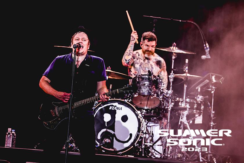 フォールアウトボーイ サマソニ グッズ FALL OUT BOY フォールアウトボーイ - CHICAGO / バックプリント