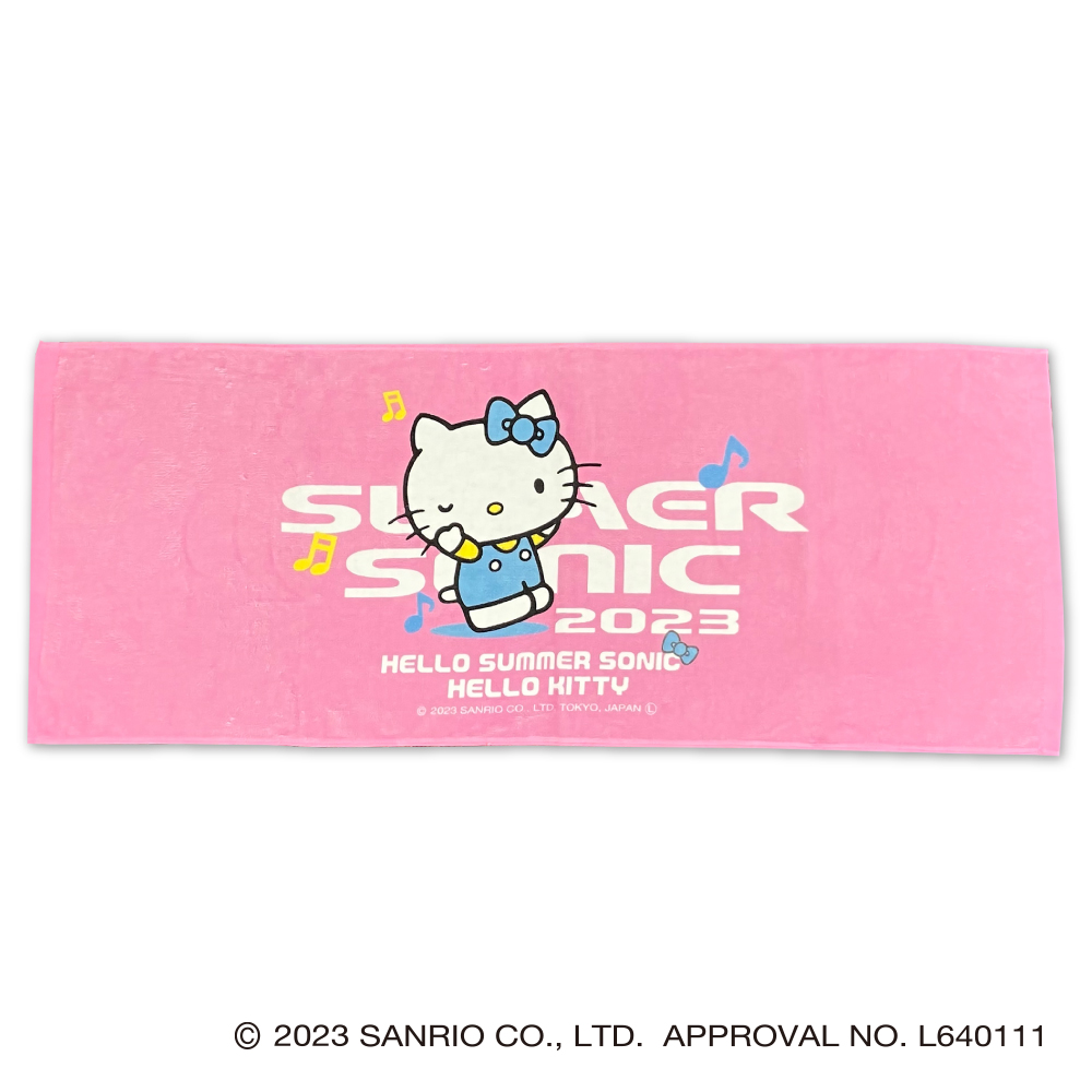 新作モデル SUMMER SONIC 2023 HELLO KITTY キティコラボTシャツ