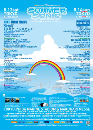 SUMMER SONIC 2005 POSTER