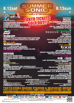 SUMMER SONIC 2006 POSTER