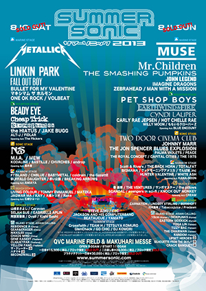 SUMMER SONIC 2012 POSTER