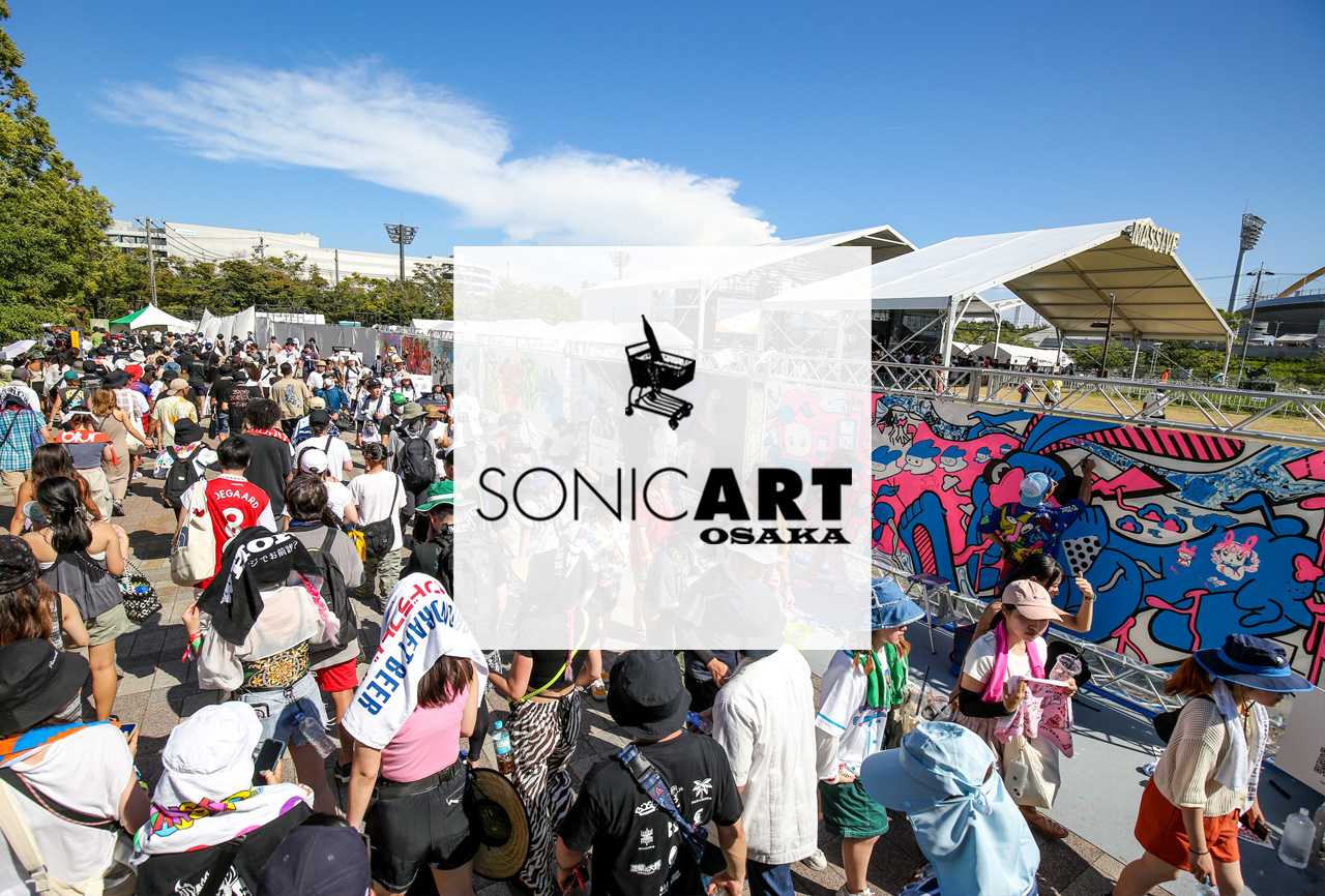 Live Paint Street is created at SUMMER SONIC Osaka! NEWS SUMMER