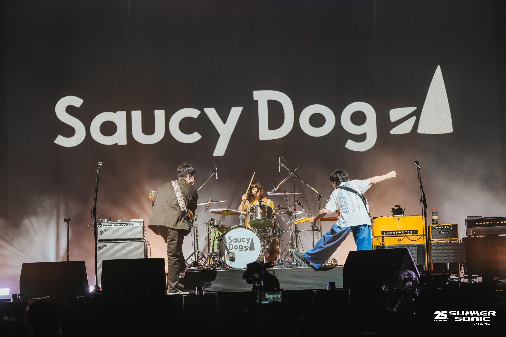 Saucy Dog | GALLERY | SUMMER SONIC 2026 公式サイト