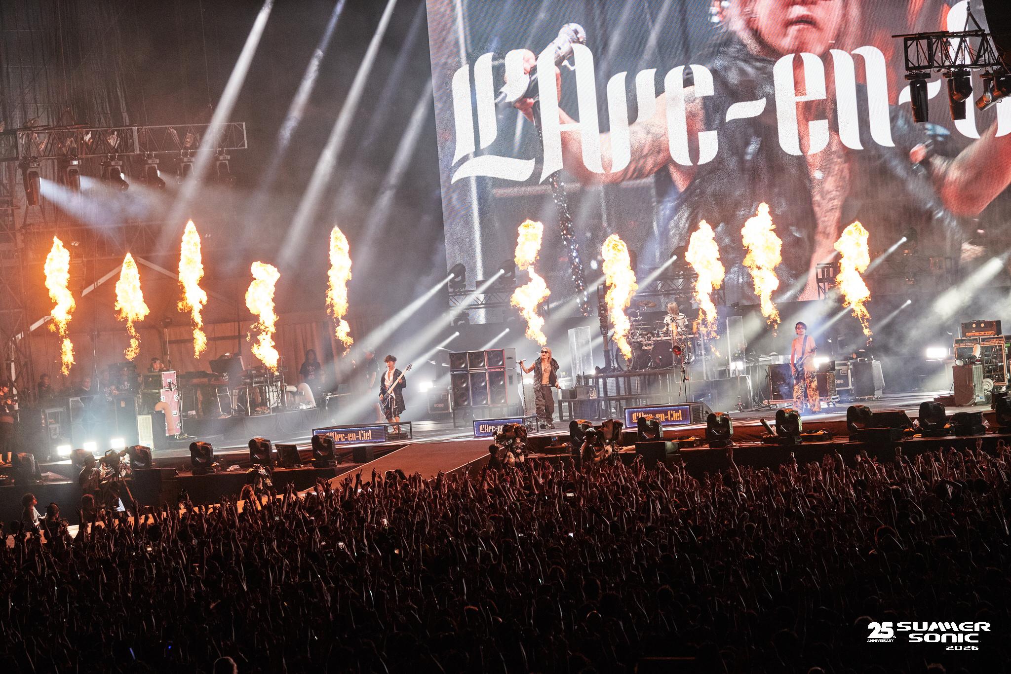 L'Arc-en-Ciel | GALLERY | SUMMER SONIC 2026 公式サイト